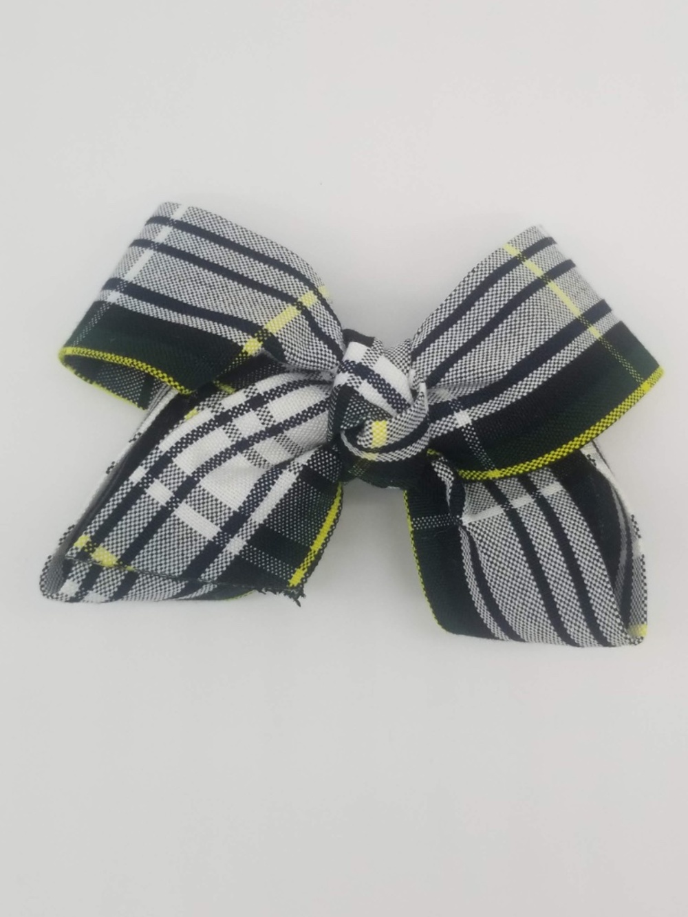 Large Jo Jo Hair bow- Plaid 45
